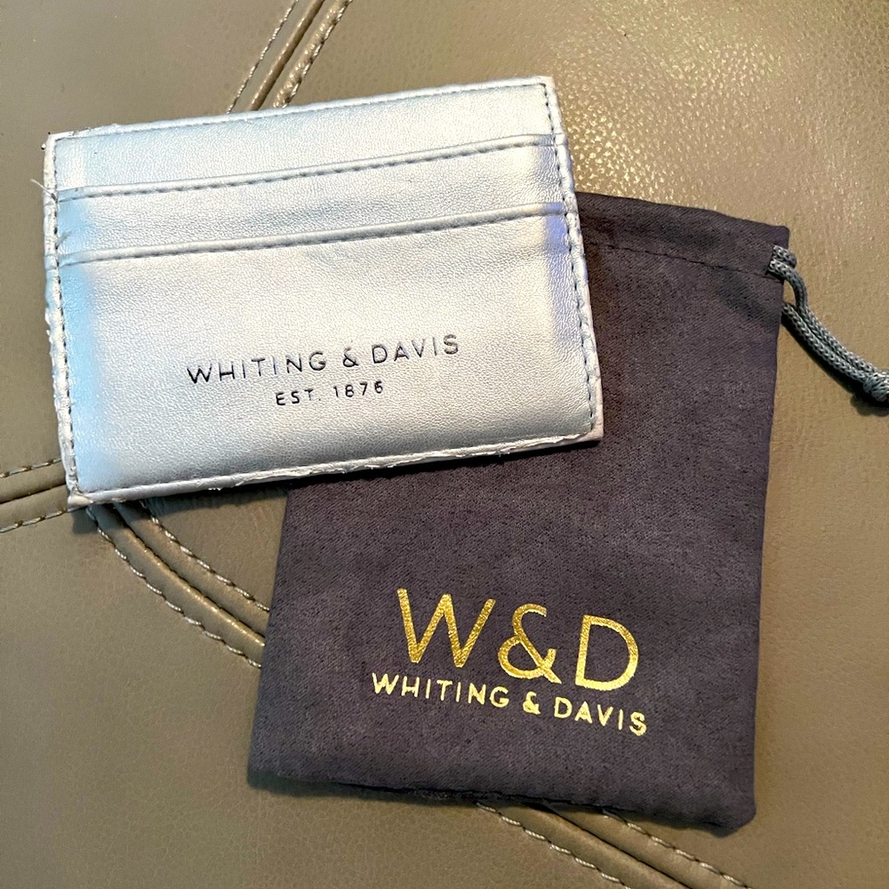 Whiting & Davis cardholder